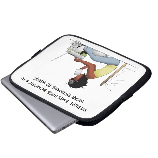 Laptopkasten für virtuelle Arbeitskräfte Laptopschutzhülle (Vorne Knopf)