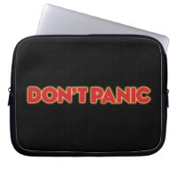 Laptopschutzhülle "Keine Panik"