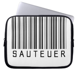 Laptopschutzhülle "SAUTEUER" in Schwarz