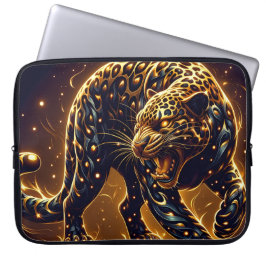 Laptoptasche 15" Neopren Leopard Elektronik-Tasche Laptopschutzhülle