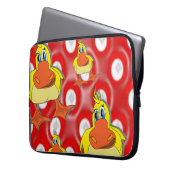 Laptoptasche Ente Laptopschutzhülle (Vorderseite Links)