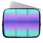 Laptoptasche mit einem lebendigen geometrischen De Laptopschutzhülle (Vorderseite)