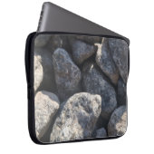 Laptoptasche mit Steinen Laptopschutzhülle (Vorne Rechts)