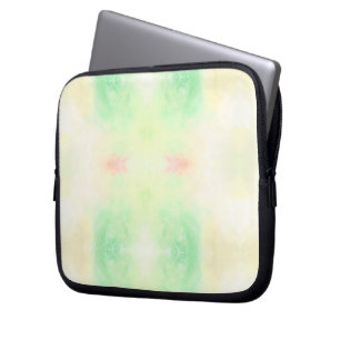 Laptoptasche mit weicher, abstrakter Aquarelloptik Laptopschutzhülle