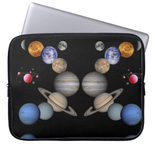Laptoptasche Weltraum Sonnensystem Laptopschutzhülle