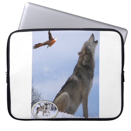Laptoptasche Wolf Laptopschutzhülle (Vorderseite)