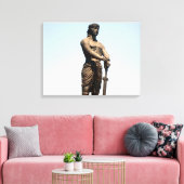 Lapu-Torso-Freiheit Leinwanddruck (Insitu (Wohnzimmer))