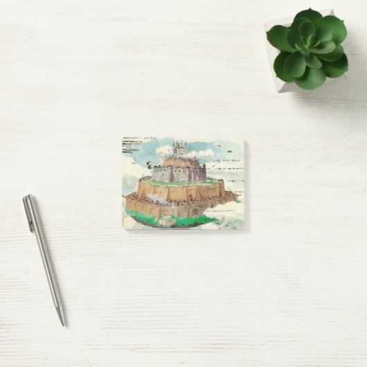 Laputa Konzept Kunst Post-it Klebezettel (Büro)