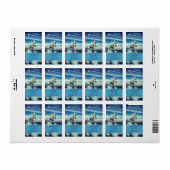 Laputa - Schloss im Himmel Adressaufkleber (Vorne)