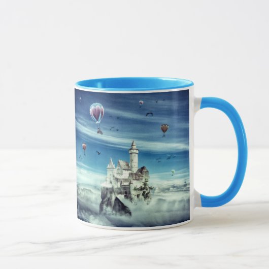 Laputa - Schloss im Himmel Tasse (Rechts)