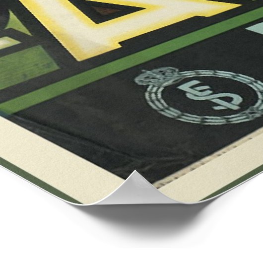 L'Aquila Degli Abruzzi Poster (Ecke)