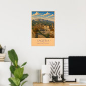 L'Aquila Poster (Heimbüro)