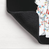 Lar Bear Christmas Tree Xmas Pajamas Mousepad (Ecke)