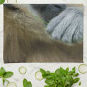 Lar Gibbon Geschirrtuch (Gefaltet)