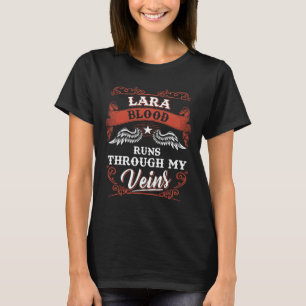 Lara Blogs rennt durch meine Venen Weihnachten T-Shirt