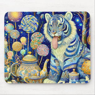 LARA ~ Paisley Tiger ~ Tee Party ~ Mousepad