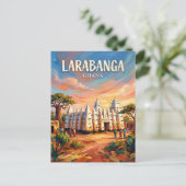 Larabanga-Moschee Ghana Postkarte (Stehend Vorderseite)