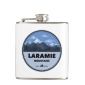 Laramie Mountains Wyoming Colorado Camping Flachmann (Vorderseite)
