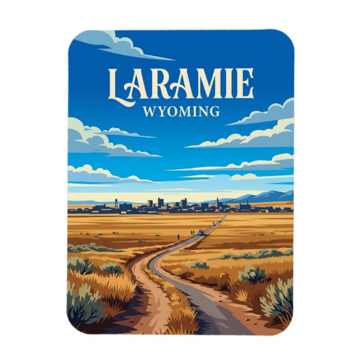 Laramie USA Magnet (Vertikal)