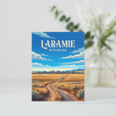 Laramie USA Postkarte (Stehend Vorderseite)