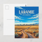 Laramie USA Postkarte (Vorne/Hinten)