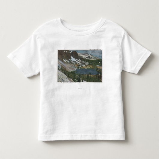 Laramie, WY - See Marie und Snowy-Strecke auf Unio Kleinkind T-shirt (Vorderseite)