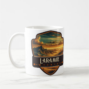 Laramie, Wyoming Antik Kaffeetasse