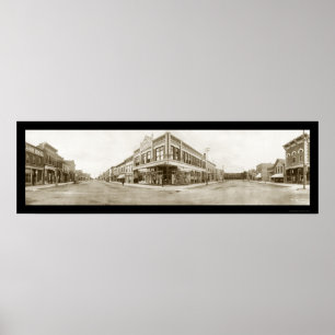 Laramie, Wyoming Photo 1908 Poster