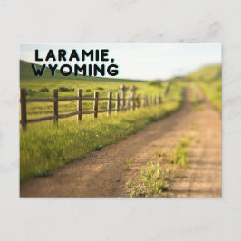 Laramie Wyoming Postcard Postkarte