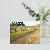 Laramie Wyoming Postcard Postkarte (Stehend Vorderseite)