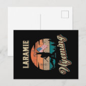 Laramie Wyoming Postkarte (Vorne/Hinten)