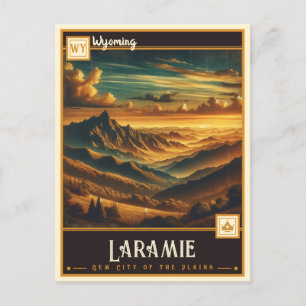 Laramie, Wyoming   VINTAG Postkarte