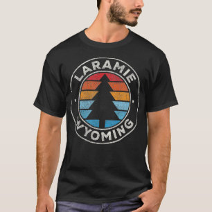 Laramie Wyoming WY Vintag Graphic Retro 70er T-Shirt