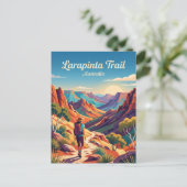 Larapinta Trail Australien Postkarte (Stehend Vorderseite)