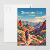 Larapinta Trail Australien Postkarte (Vorne/Hinten)
