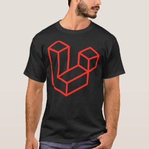 Laravel-Symbol - Dunkles Modus-Symbol T-Shirt