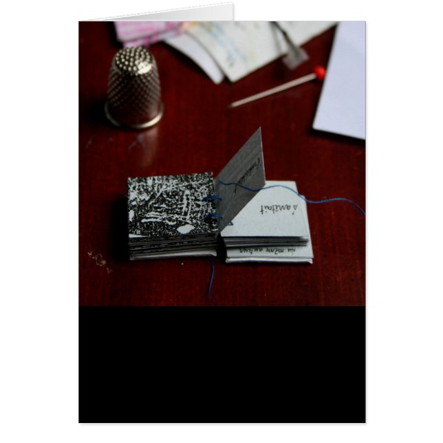 L'Arbre O Carré Square Tree Miniatur Artist Buch (Vorne)