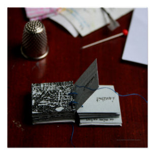 L'Arbre O Carré Square Tree Miniatur Artist Buch Poster