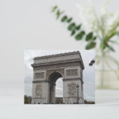 L'Arc De Triomphe Paris Postcard Postkarte (Stehend Vorderseite)