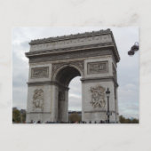 L'Arc De Triomphe Paris Postcard Postkarte (Vorderseite)