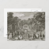 L'Arc de Triomphe, Versailles (Gravieren) Postkarte (Vorne/Hinten)