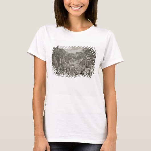L'Arc de Triomphe, Versailles (Gravieren) T-Shirt (Vorderseite)
