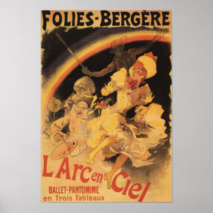 L'Arc-en-Ciel Ballet in Folies-Bergere Poster