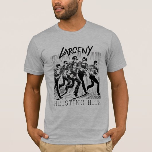 Larceny 2023 Heisting Hits Retro Print T-Shirt (Vorderseite)