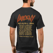 Larceny 2024 Shirt anzeigen (Rückseite)
