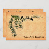 Larch Branch Einladung (Vorne/Hinten)