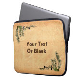 Larch Branch Laptopschutzhülle (Vorderseite Links)
