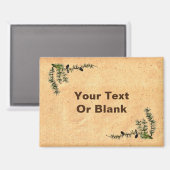 Larch Branch Magnet (Vorderseite/Rückseite)