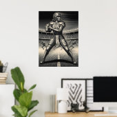 L'ARCHANGE DU GRIDIRON (Der Gridiron-Erzengel) Poster (Heimbüro)