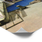 Larchmont New York Yacht Club Poster (Ecke)